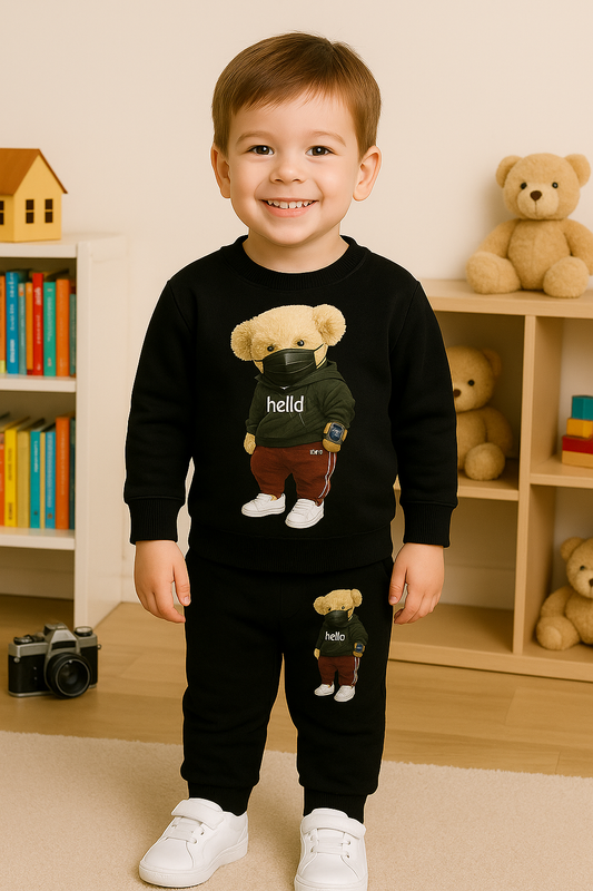 HELLO MASK PAYJAMA SET