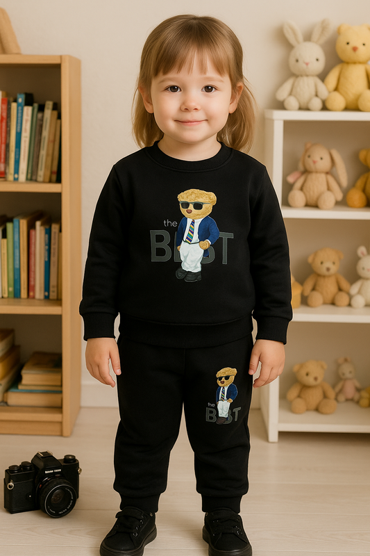 GIRL BEST TIE PAYJAMA SET