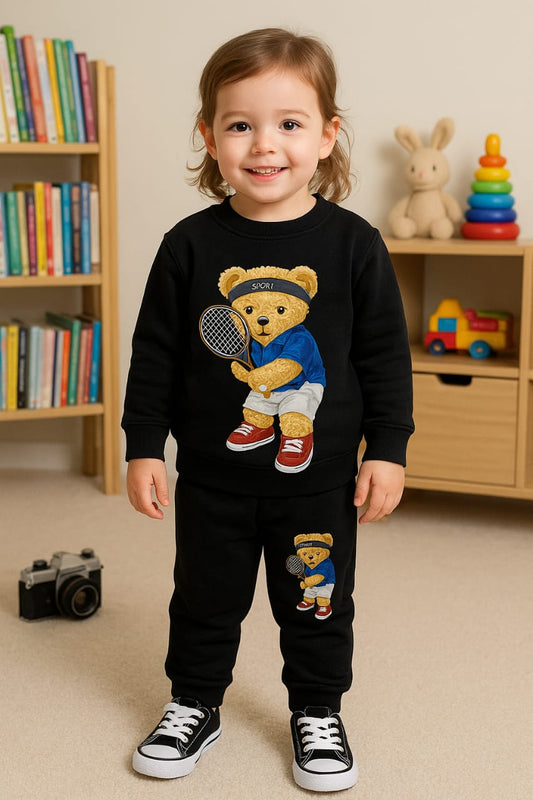 GIRL RACKET WHITE SHORTS PAYJAMA SET